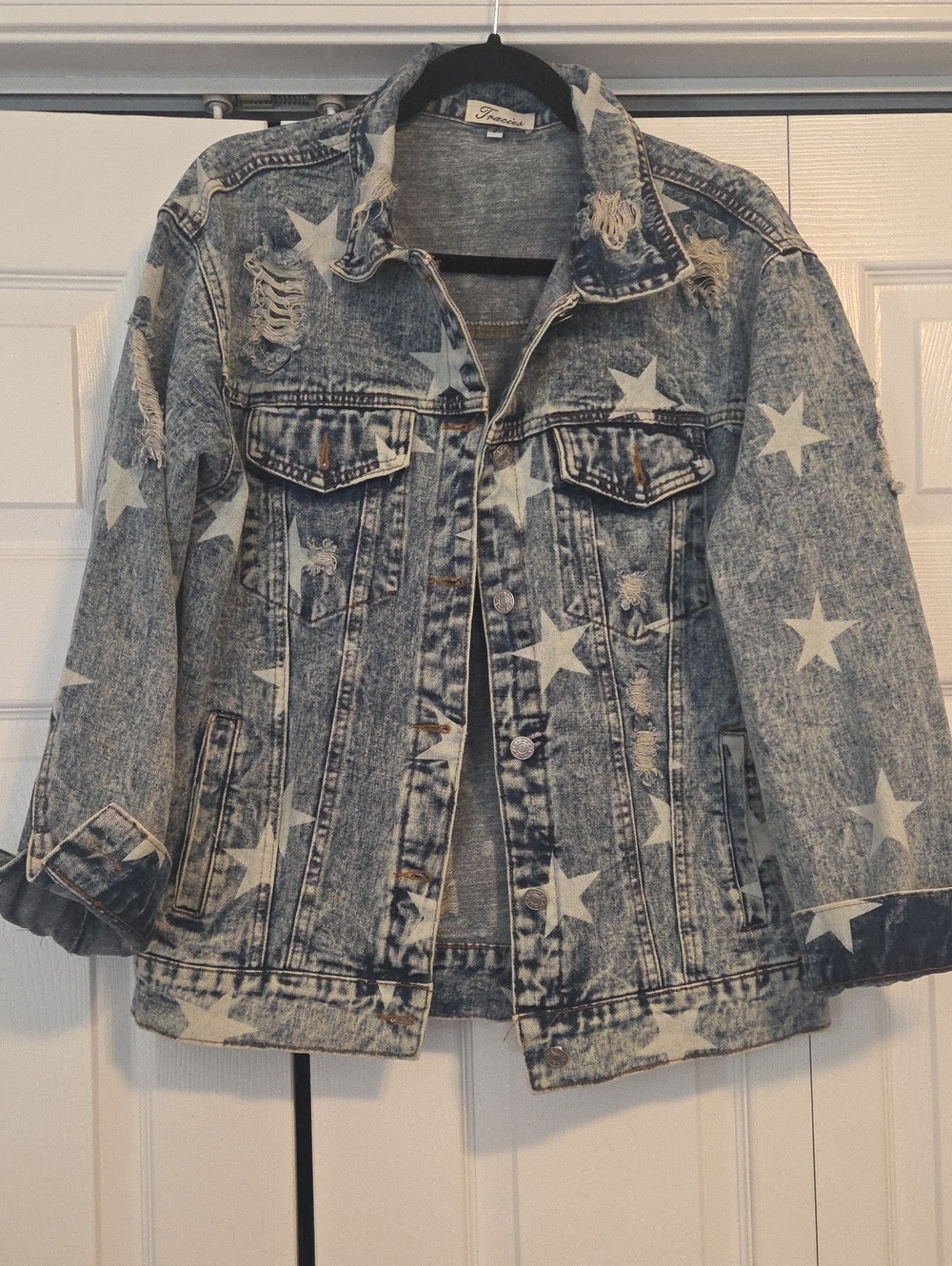 Tracie's Light Wash Denim with Branded Tag